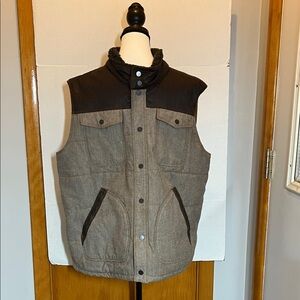 RedHead Men's Two-Tone Vest dark brown and light brown size XL/TG|EG